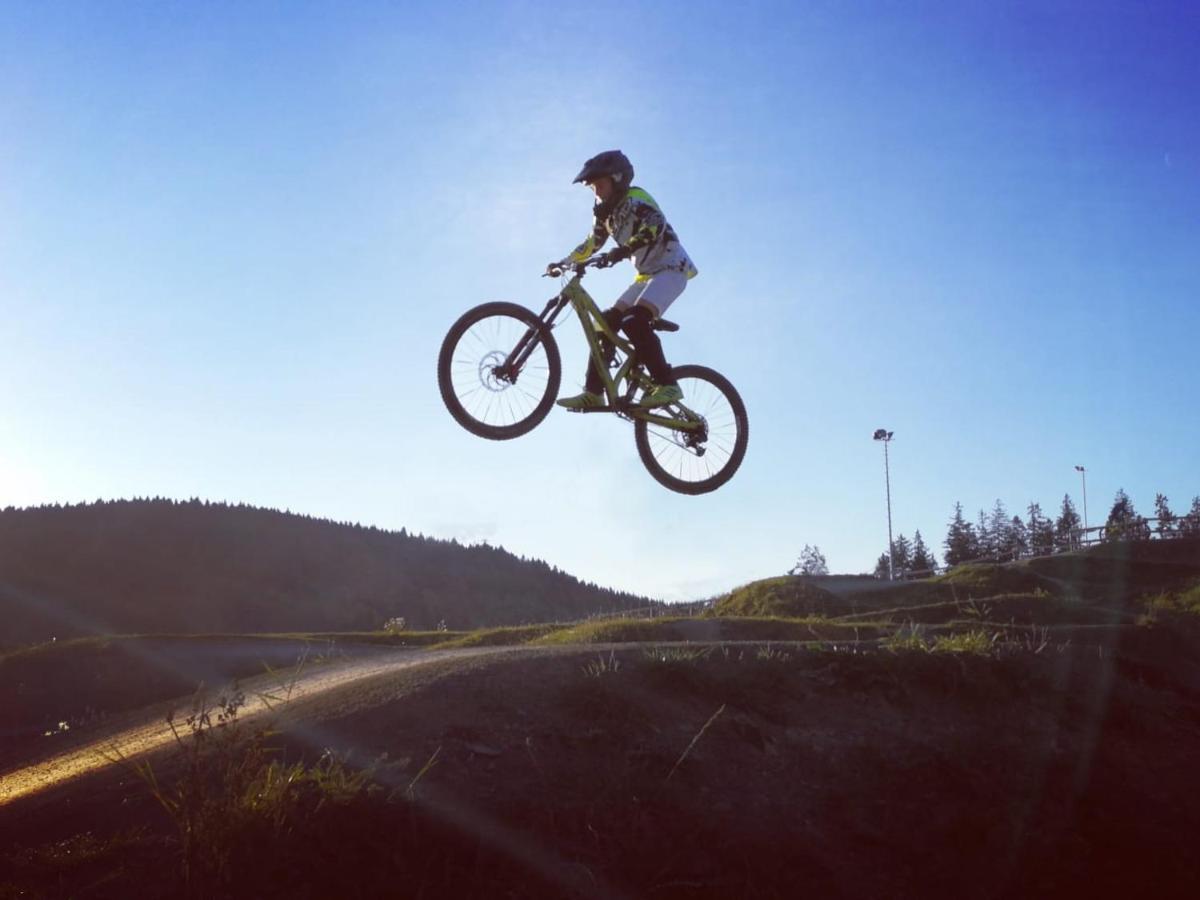 Bergkristall Direkt Am Bikepark Und Skigebiet, 2 Schlafzimmer, Terrasse, Abschliessbarer Keller Βίντερμπεργκ Εξωτερικό φωτογραφία